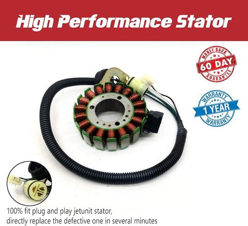 Stator for Yamaha Jet-Ski 6D3-81410-01-00 (2005-2009) VX110 Sport /VX110 Deluxe (2005 2006 2007 2008 2009) in Saudi Arabia