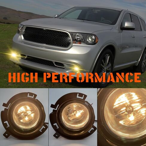 مصابيح الضباب متوافقة مع 2011 2012 2013 دودج دورانجو مصباح الضباب الأمامي للقيادة in Kuwait