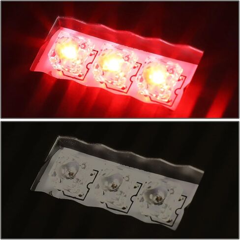 DNA MOTORING TL-DRAM07-LED-RD3D-BK-CL LED 3D Tail Light Assembly Driver & Passenger Side [Compatible with 07-08 Ram 1500 2500 3500] in Kuwait