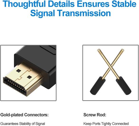 كابل رانكي HDMI إلى DVI، ثنائي الاتجاه عالي السرعة بتصنيف CL3، 6 أقدام، أسود in Saudi Arabia