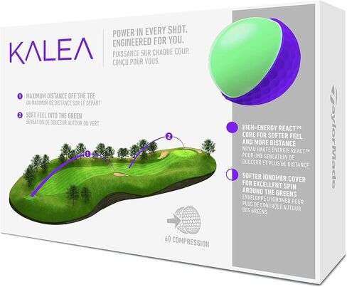TaylorMade Women's Kalea Golf Balls (2019) in Saudi Arabia