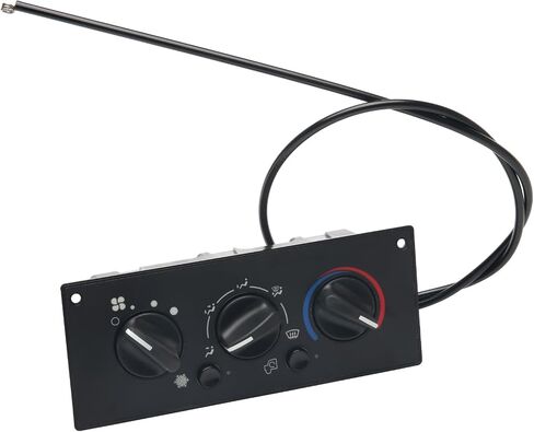 Replacement HVAC A/C Heater Control and Blower Motor Switch - Compatible with Jeep - 1999-2004 Wrangler TJ - Replaces 55037473AB, 55037473AA, 55037612AA, HS-373 - AC Climate Heater Panel Selector Unit in Saudi Arabia