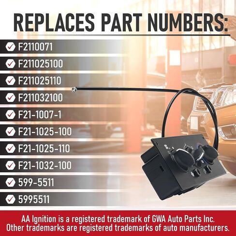 Replacement HVAC A/C Heater Control and Blower Motor Switch - Compatible with Jeep - 1999-2004 Wrangler TJ - Replaces 55037473AB, 55037473AA, 55037612AA, HS-373 - AC Climate Heater Panel Selector Unit in Saudi Arabia