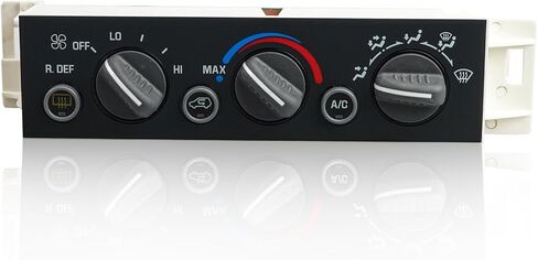 لوحة التحكم في المناخ لسخان مكيف الهواء مع مفتاح مزيل الضباب للنافذة الخلفية متوافق مع كاديلاك إسكاليد 1999-2000 شيفروليه سوبربان 1500/2500/تاهو 1996-2000 جي إم سي يوكون 1996-2000 in Kuwait