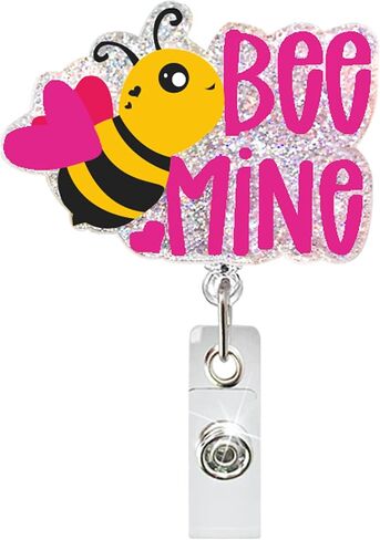 Baseball Nurse Badge Reel Retractable Glitter Cute Brown Name Tag Acrylic Alligator Clip Super Bowl Badge Clip ID Badge Holder Sport Balls for Nurse Work Teacher RN Student Office Staff in Kuwait