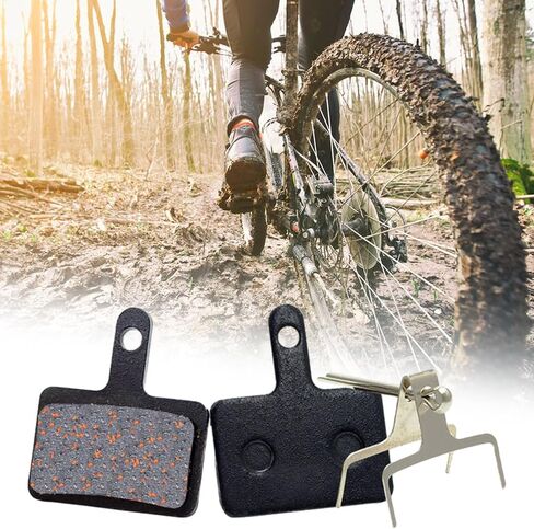 Bike Bicycle Disc Brake Pads Compatible with TRP Tektro Sh-im-a-no Deore M315 M355 M515 M515-LA-M M525 M375 M395 M415 M416 M446 M465 M475 M485 M486 C501 C601 (Copper Fiber Wire Semi-Metallic) in Saudi Arabia