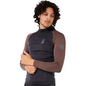 Rip Curl Men's Search UPF 50 Performance Long Sleeve Hooded Rashguard