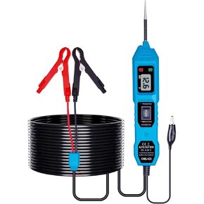6-24V DC Circuit Tester Automotive, Power Circuit Probe Tester, Test Light, Voltage Tester, Automotive Short Circuit Breaker Finder Electrical Tools