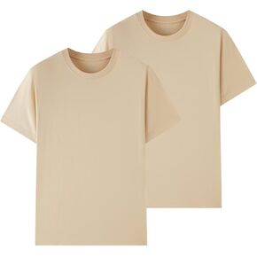 Huata Boys Girls T-Shirt Short Sleeve Crewneck Tee