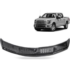 Windshield Wiper Cowl Panel Grille Compatible with Ford F150 2015-2020 Front Window Cover Insert Panel Replace FL3Z15022A69B