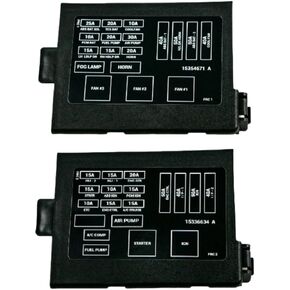 Engine Fuse Box Panel Covers &Decals Fit for 1998-2002 Camaro Firebird LS1 OEM:HT12176310-2