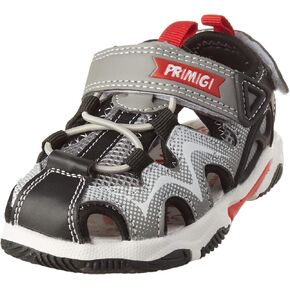 Primigi Kids Boy's 39710 (طفل صغير/طفل صغير) أسود/رمادي/أبيض/أحمر 28 (الولايات المتحدة 11 طفل صغير) م