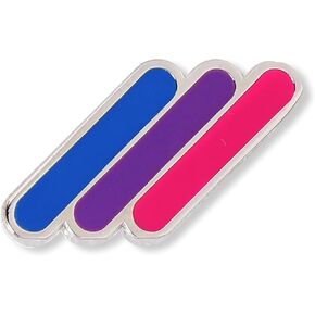 Bisexual Pride Pin Bi Flag Enamel Lapel Stripes Flag An Enamel Pin Decoration For Clothes And Bags