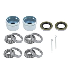GXYWADY Trailer Bearing Kit Replacement for 1-1/16 Inch 2000 Lbs Trailer Axle 2 Set