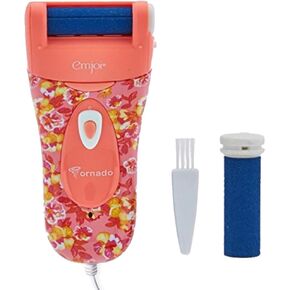Emjoi Micro-Pedi Tornado Electric Callus Remover (Pink Floral)