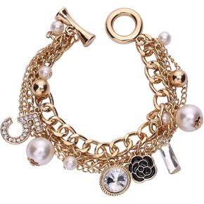 Glamtune Celebrity Design Inspired Gift Inspired Charm Lucky Bracelet Chain for Women