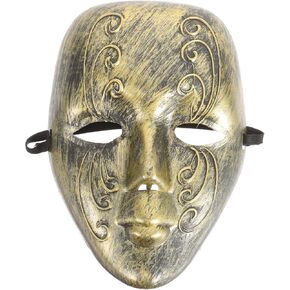 Halloween Mask Party Carnival Props Mask for Women Female Mask Women Mask Full Face Mask Masquerade Party Mask Decorative Mask Festival Mask Party Supplies Mask Prop Cosplay Mask