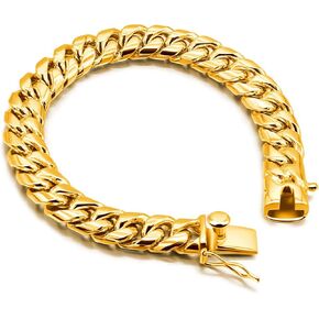 Fashion Men 925 Sterling Silver Bracelet-Original Silver Classic 10MM Cuban Chain 7 "7.5" 8 "8.5" 9 "9.5" 10" Fine Jewelry Gift
