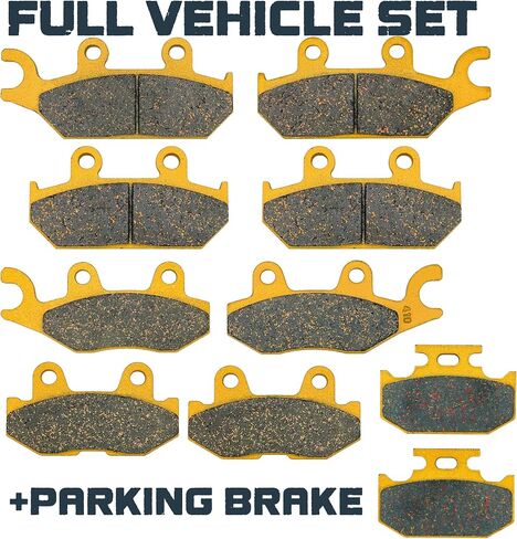 Yamaha Wolverine 700/850 R-Spec X2 X4 YXF 2016-2023 Ceramic Brake Pad Set Front & Rear in Saudi Arabia