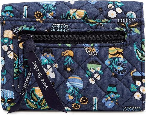 Vera Bradley Women's Cotton Riley Compact Wallet with RFID Protection in Saudi Arabia
