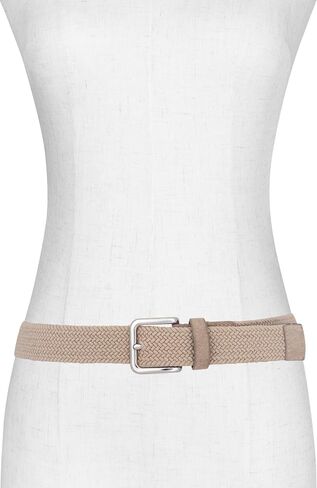 Vince Men's 1.25 Inch Stretch Woven Belt in Kuwait