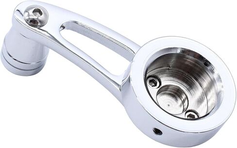 Chrome Billet Aluminum 3" Window Crank Handle Kit Hot Rod Set of 2 Fits for Chevy Ford Chrysler in Saudi Arabia