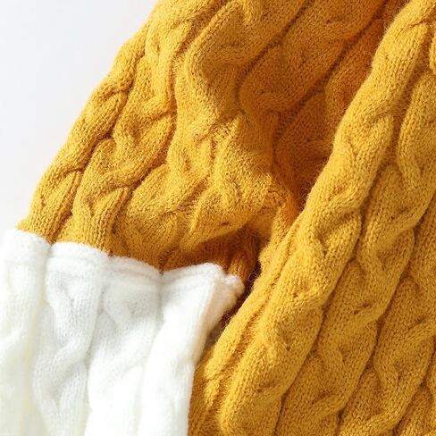 GURUNVANI Mens Patchwork Sweater Colorblock Knit Jumper Vintage Cable Knitted Pullover Sweater in Saudi Arabia