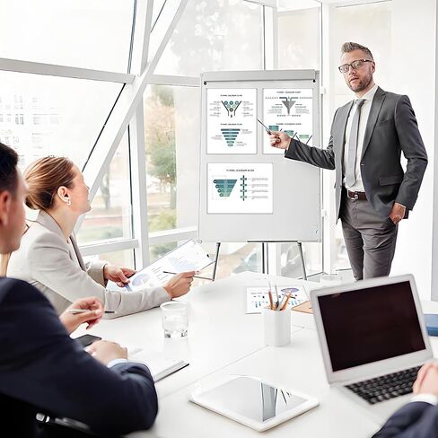 11x17 حامل العلامات المغناطيسية ، حامل علامة الجدار البلاستيكية الشفاف ، إطارات المستندات مع حدود المغناطيس للملصقات ، مثالية لعرض جدار متجر البيع بالتجزئة ، عرض مستودع المستودع ومستند الرفع - 8 حزمة in Kuwait