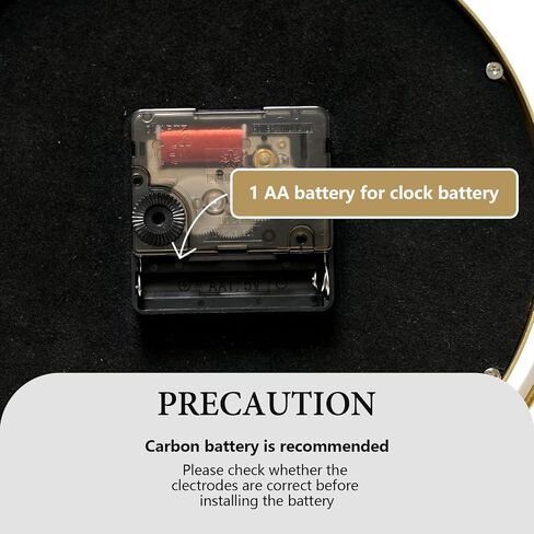 Natural Shell Desk Clock,Vintage Mantel Clock Silent Table Rotatable Clock Battery Operated Decorative Clock for Living Room Bedroom Office Fireplace Home Decor in Saudi Arabia
