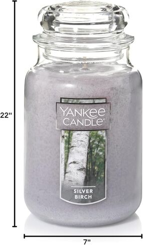 Yankee Candle Large Jar Scented Candle with up to 150 Hour Burn Time, Soy Wax Blend for Cleaner Consistent Burn, 22 oz Jar Candle with Room Filling Fragrance, Midsummer's Night in Saudi Arabia
