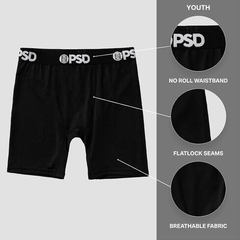 ملخصات رعب PSD للشباب و Halloween Print Boxer - ملابس داخلية وداعمة للأطفال مع نسيج رطوبة رطوبة in Kuwait