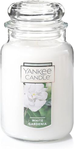 شمعة Yankee شمعة كبيرة معطرة مع مرور ما يصل إلى 150 ساعة حرق ، مزيج شمع الصويا للحرق المتسق أنظف ، شمعة جرة 22 أوقية مع عطر الغرفة ، أزهار أرجواني in Saudi Arabia