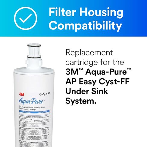 نظام تصفية المياه 3M Aqua-Pure تحت الحوض ذو التدفق الكامل Cyst-FF in Saudi Arabia