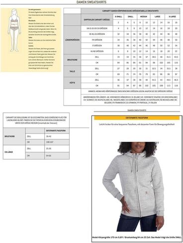 Carhartt Women's Plus Size Tencel Fiber Series Relafted Fit 1/2 Zip Sweatshirt in Saudi Arabia