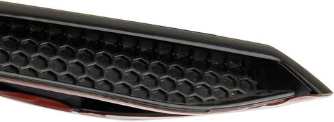 Body Side Fender Door Scoops Cover Trim Accessories for 2015-2023 Ford Mustang (Front-Black unpainted) in Saudi Arabia