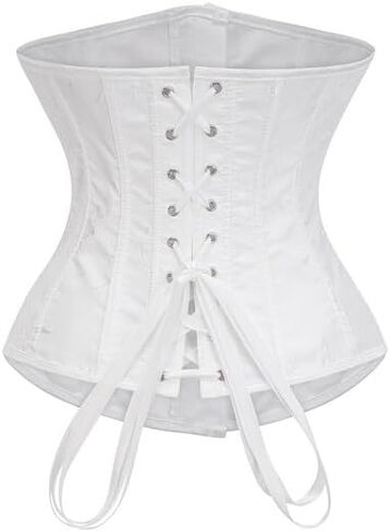 Titivate Underbust Tops for Women Lace Up Weist Corset Underbust Renaissance Half Weist Cincher in Saudi Arabia