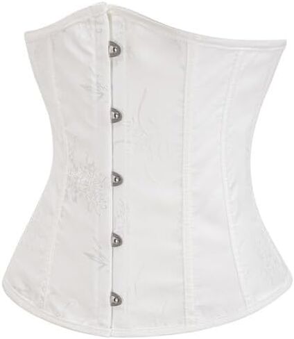 Titivate Underbust Tops for Women Lace Up Weist Corset Underbust Renaissance Half Weist Cincher in Saudi Arabia