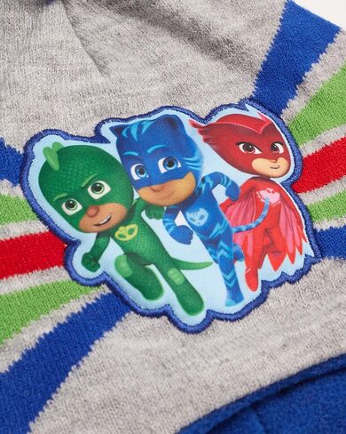 PJ Masks Boys' Winter Hat - 2 Pack Superhero Pom Pom Beanie (Toddler) in Saudi Arabia