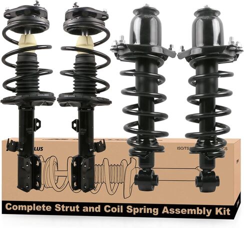 MOSTPLUS Front and Rear Complete Strut Assemblies Compatible for 2005-2010 Scion tC 2.4L Replace 172400L 172400R 172390 172391 (Set of 4) in Kuwait