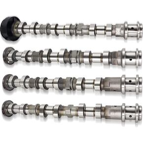 5184377AG Engine Camshaft Set 4 PCS 3.6L Fits for Dodge Charger Challenger Durango Avenger Ram Promaster Jeep Cherokee Wrangler Grand 2011-2016 Chrysler 200 300 Replace 5184378AG 5184379AG 5184380AG