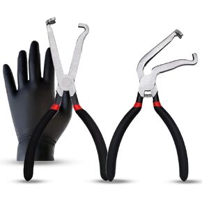 كماشة الفصل الكهربائي-كليز موصل كهربائي 2Pack للسيارات والشاحنات مع نصائح سريعة الإصدار ، مجموعة أدوات فصل خط الوقود ومجموعة أدوات فصل السيارات