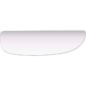 Mirror Glass Replacement for 1999-2014 Ford E-Series Econoline Excursion F250 F350 F450 F550 Super Duty Driver Left Side Mirror Glass No Backing Plate-Lower Convex