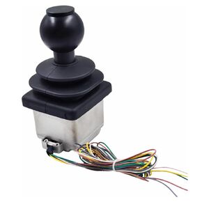 SPJIUQI Dual Axis Joystick Lift Controller 2441305350 Compatible with Haulotte Lift HA15X HA32PX HA20PX HB44J HA16X HA18SPX HA260PX