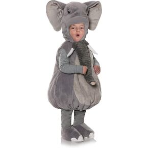 UNDERWRAPS unisex-baby Toddler's Elephant Plush Belly Babies Costume