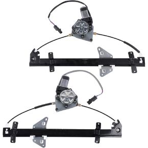 741-598 741-599 Rear Left & Right Power Window Regulator Replacement for 1998-2004 Dodge Dakota Durango 3.9L 4.7L 5.9L V8