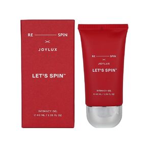 LET’S SPIN™ Intimacy Gel Mini | Halle Berry and Respin | Silky-Smooth Feel | pH-Balanced, Clean, Fragrance-Free, Water-Based Gel with Hyaluronic Acid and Aloe Vera (1.35 fl oz)