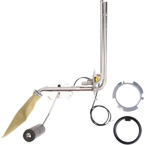 TRQ Fuel Tank Sending Unit w/Vent Stainless Steel Gas Line Compatible with GM