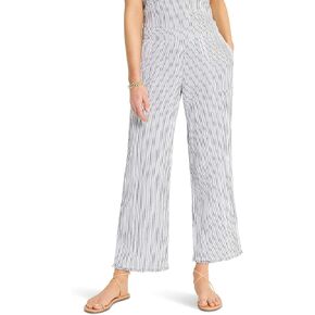 Nic+Zoe Women's Petite 28 "Pinstripe Gauze Wide-Lg Pant