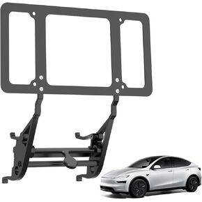 2026 Tesla New Model Y Juniper Front Licker Plate حامل - لا توجد طقم للكاميرا القابلة للقفل ولا توجد مجموعة تصاعد لوحة ترخيص مع ميزات مضادة للسرقة