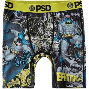 PSD Youth Boy's DC Comics Boxer Briefs - Breathable and Supportive Kids Underwear with Moisture-Wicking Fabric